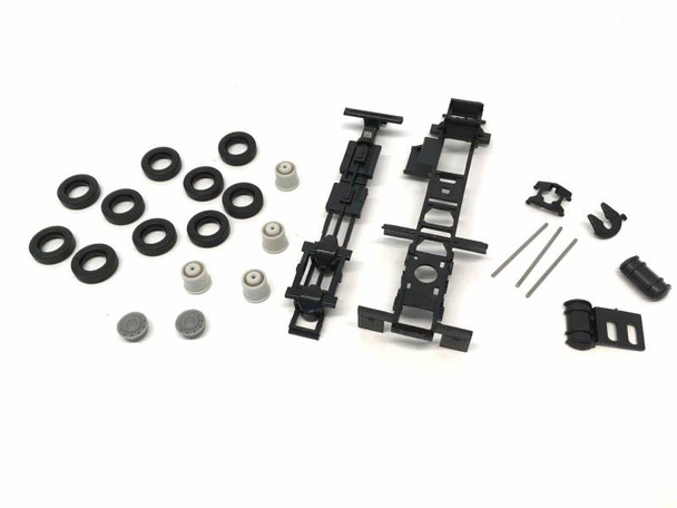 HO 1:87 Promotex # 5484 Short Conventional KW/Pete/GMC Chassis KIT - 3" long
