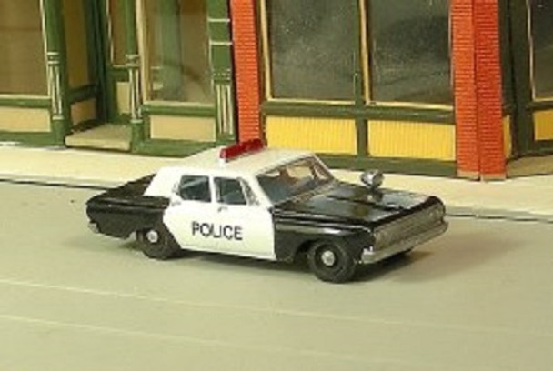 HO 1:87 Sylvan V-265 - 1964 Plymouth Savoy Police Car KIT