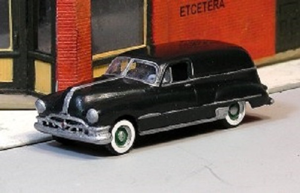 HO 1:87 Sylvan Scale Models # V-217 1951 Pontiac Sedan Delivery KIT