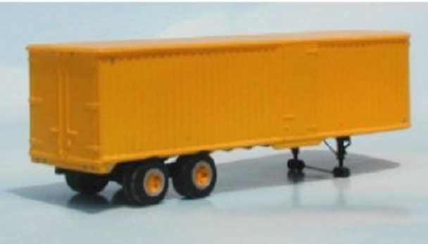 HO 1:87 Sylvan Scale Models # T-004 -34' Fruehauf Tandem Trailer w/Side Door KIT