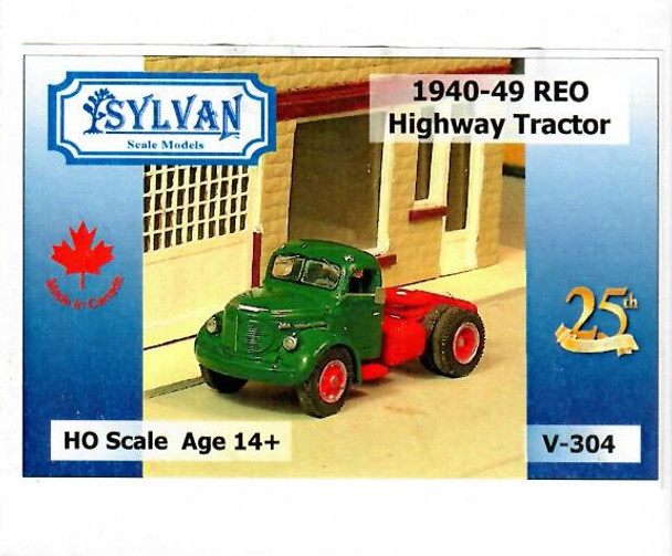 HO 1:87 Sylvan V-304 - 1940-49 Reo Highway Tractor KIT