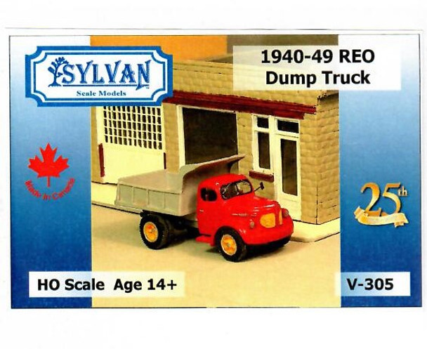 HO 1:87 Sylvan V-305 - 1940-49 Reo Dump Truck KIT