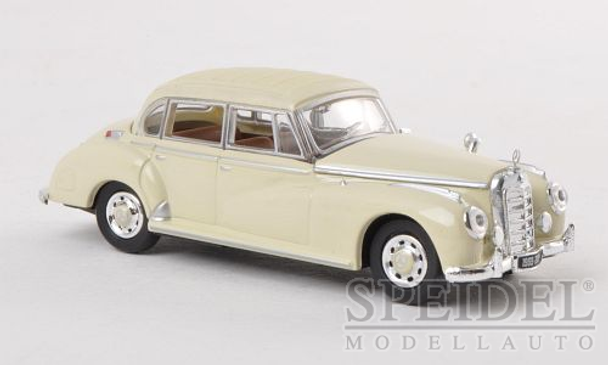 HO 1:87 Ricko # 38412 - 1955 Mercedes 300 C Limousine, beige