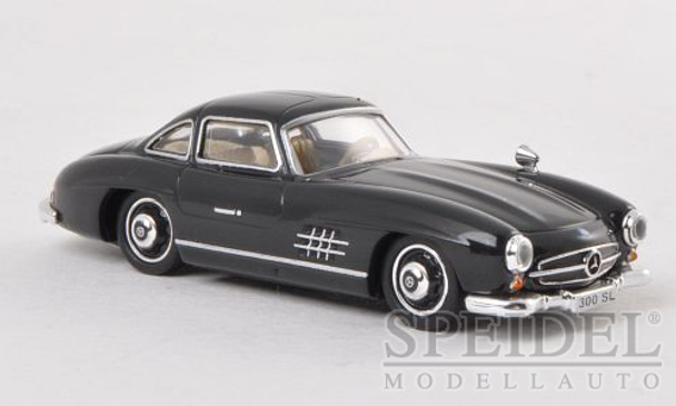 HO 1:87 Ricko # 38594 - Mercedes 300 SL (W198), Black