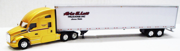 HO 1:87 TNS #046 - KW T680 Sleeper w/53' Dry Van Arlo G. Lott Trucking