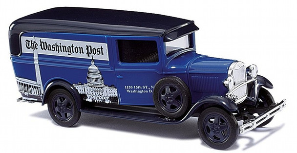 HO 1:87 Promotex # 6547 Ford AA Delivery Van (1928-1932) - Washington Post 