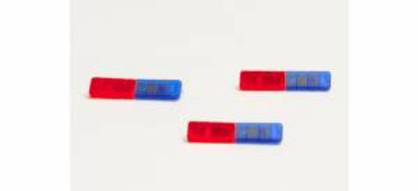 HO 1:87 Herpa # 54164 LED Light Bar - Nautech Spectra Red/Blue (6 pcs.)