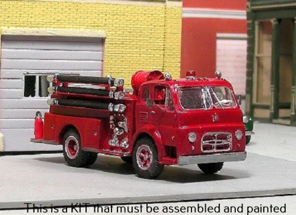 HO 1:87 Sylvan V-335 - 1956-72 International LaFrance Fire Pumper - KIT