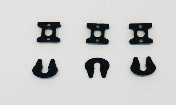 HO 1:87 Promotex # 5512 Fifth Wheels (3 pcs.) 3D Printed 