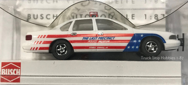 HO 1:87 Busch Police Car # 47622 Chevrolet Caprice - Police Museum