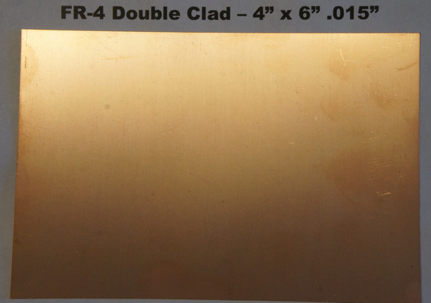 14 pcs Double Sided Copper Clad Circuit Board Laminate FR-4 - .015 - 4 x 6 - 2 oz.