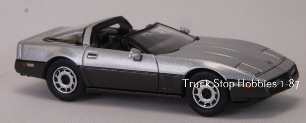 HO 1:87 PCX 870318 -  Chevrolet Corvette C4 - SILVER/METALLIC GREY