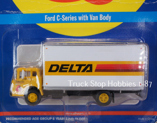 HO 1:87  Athearn #2749  - Ford "C" COE Box Van - Delta  