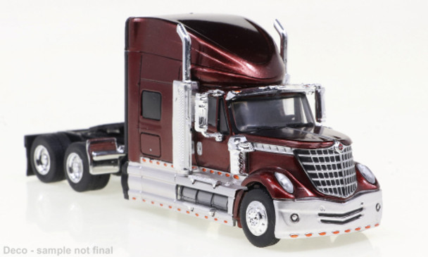 HO 1:87  Brekina 85829 - 2010 International Lonestar, black/dark red