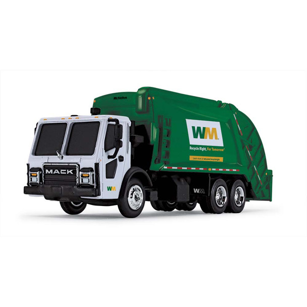 HO 1:87 First Gear # 80-0357D Mack LR with McNeilus Meridian Rear Loader Trash Truck Body - Waste Management