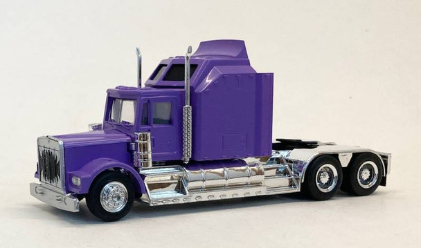 HO 1:87 Promotex # 35235P Kenworth W-900 Large Aerodyne Sleeper - PURPLE