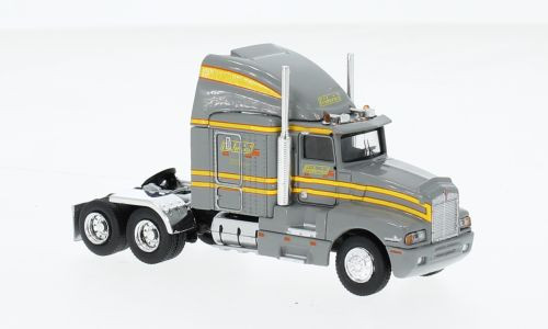 HO 1:87 Brekina 85929 - 1984 - Brekina Kenworth T 600, Grey/Yellow