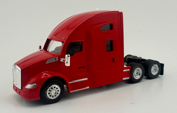 HO 1:87 HL-68008 Kenworth T-680 Sleeper Cab Tandem Axle Tractor - Red