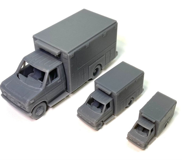 HO 1:87 MAC Laser Printed 74-91 "F" E Series Ambulance KIT