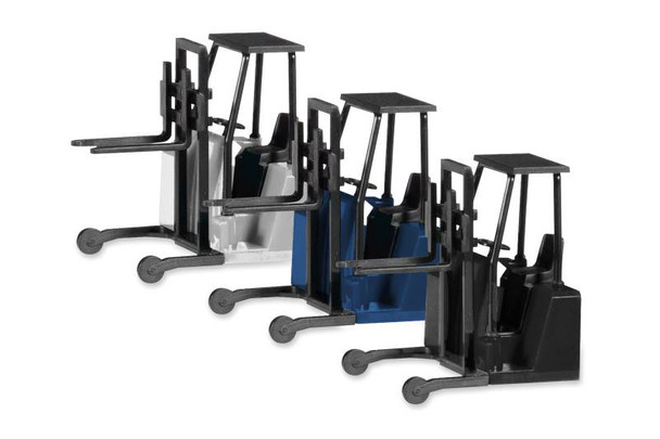 HO 1:87 Herpa # 53860-002 - Forklift w/Trailer Bumper (3 pcs./box)