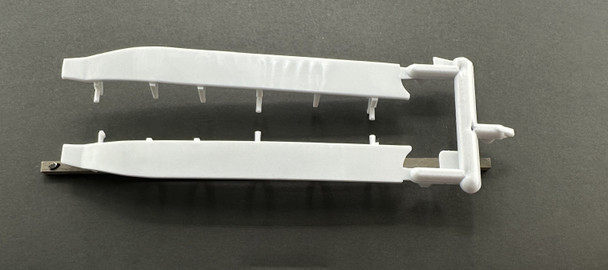 HO 1:87 HO Logistics Trailer Wind Skirt  - Unpainted