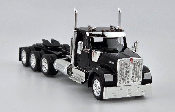 HO 1:87 HL-990092 Kenworth W990 - 3-Axle Day Cab Tractor - BLACK
