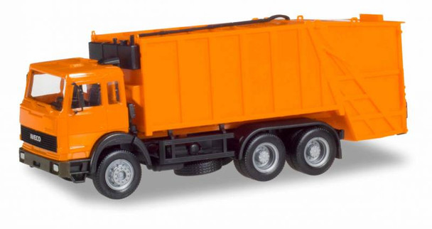 HO 1/87 Herpa # 309530 Iveco Garbage Truck - Orange