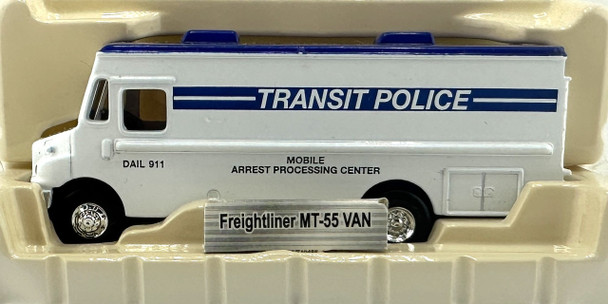 HO 1:87 Tin Toys Freightliner MT-55 Van - Transit Police