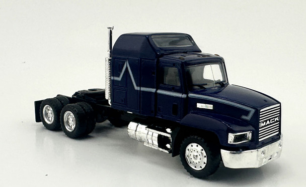 HO 1:87 Promotex 25264 Mack 613 Sleeper Cab Tractor - DARK BLUE