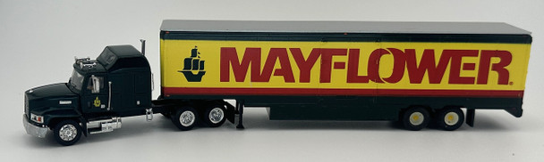 HO 1:87 Con-Cor/Promotex 1072 Mack SC  w/48' Moving Van Trailer MAYFLOWER VAN LI