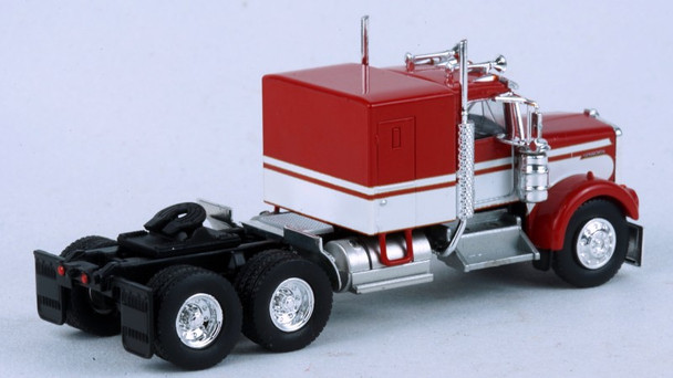 HO 1:87  Brekina 86251 - 1977 Kenworth W900 - RED/WHITE