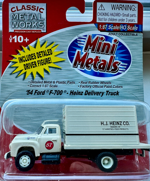 HO 1:87 CMW 30240 - 1954 Ford F-700 Delivery Truck - H.J. HEINZ
