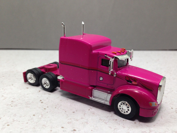 HO 1:87 TNS 1153 Peterbilt 386 Tractor - PINK