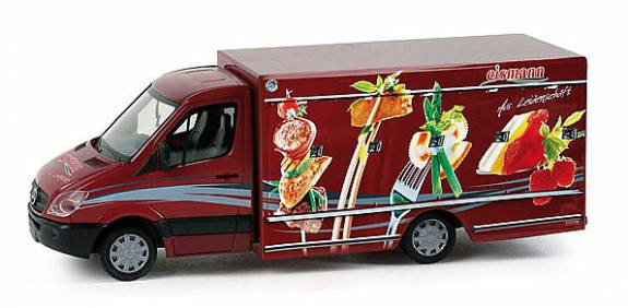 HO 1:87 Herpa 048866 Mercedes-Benz Sprinter Van - FROZEN FOOD EISMAN