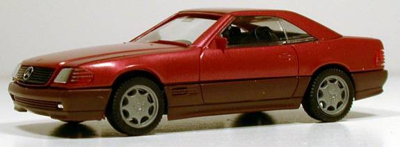 HO 1:87 Herpa 25409 - Mercedes 500 Sl, Hi-Tech - 2-Door - BRONZE/BROWN
