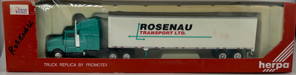 HO 1:87 Promotex Kenworth T600 SC w/45' Dry Van Trailer  - ROSENAU