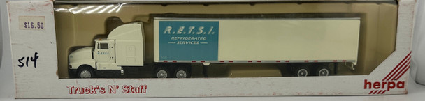 HO 1:87 Promotex 514 Kenworth T600 SC w/45' Dry Van Trailer  - R.E.T.S.I