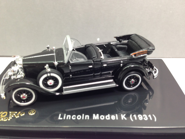 HO 1:87 Ricko 38863 - 1931 Lincoln Model K (top down) BLACK