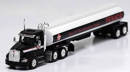 HO 1:87 TNS 154 Kenworth T660 Day Cab w/Gasoline Tanker - TEXACO