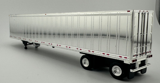 HO 1:87  HL-193 -  53' Reefer Van Spread Axle Trailer - CHROME
