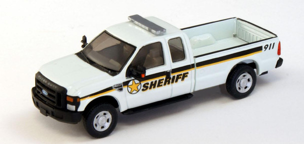 HO 1:87 River Point 538-5257.W6 Ford F-250 Super Duty Pickup - SHERIFF