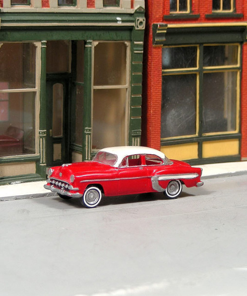 HO 1:87 Sylvan Scale Models V-420 - 1954 Chevy BelAir 2-Door Sedan - KIT