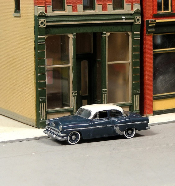 HO 1:87 Sylvan Scale Models V-421 - 1954 Chevy BelAir 4-Door Sedan - KIT