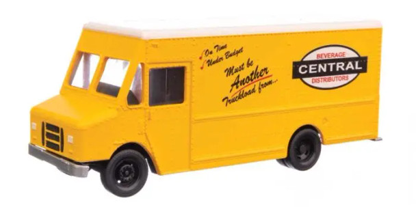 HO 1:87 Walthers 949-12104 - Morgan Olson Route Star Van - CENTRAL BEVERAGE DIST.