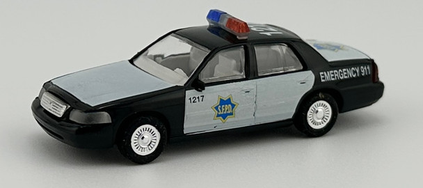 HO 1:87 Cop Car Collection Crown Victoria Police Car - SAN FRANCISCO