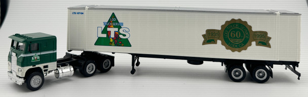 HO 1:87 Promotex Freightliner COE w/ 48' Container trailer - LTS