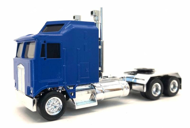 HO 1:87 Promotex # 35260 Kenworth K-100 1 Bar Grill X-Long Chassis - BLUE
