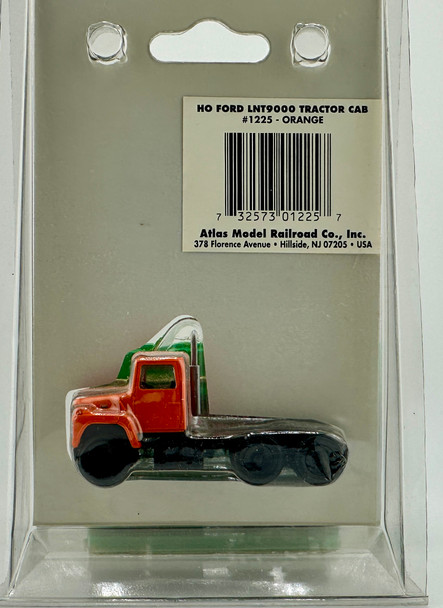 HO 1:87 Atlas 1225 Ford LNT9000 Day Cab Tractor - ORANGE