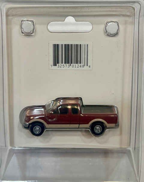 HO 1:87 Atlas 1248 - 1997 Ford F-150 Standard Side Pickup - RED/TAN