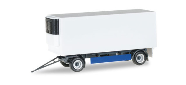 HO 1/87 Herpa # 76777 - Two-Axle Pup Reefer Trailer